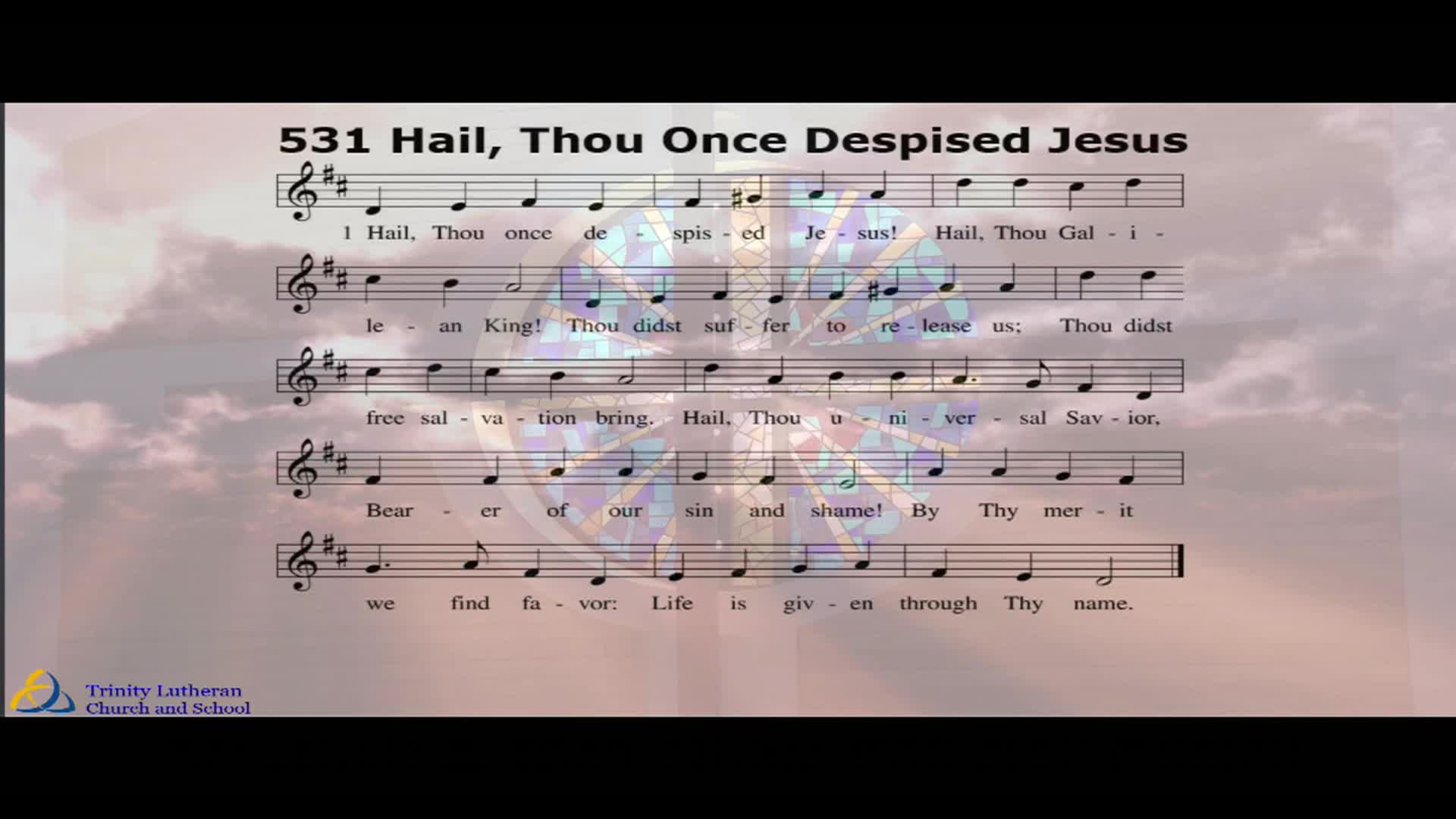 Thumbnail image for Trinity Lutheran Church Service 11/23/2025