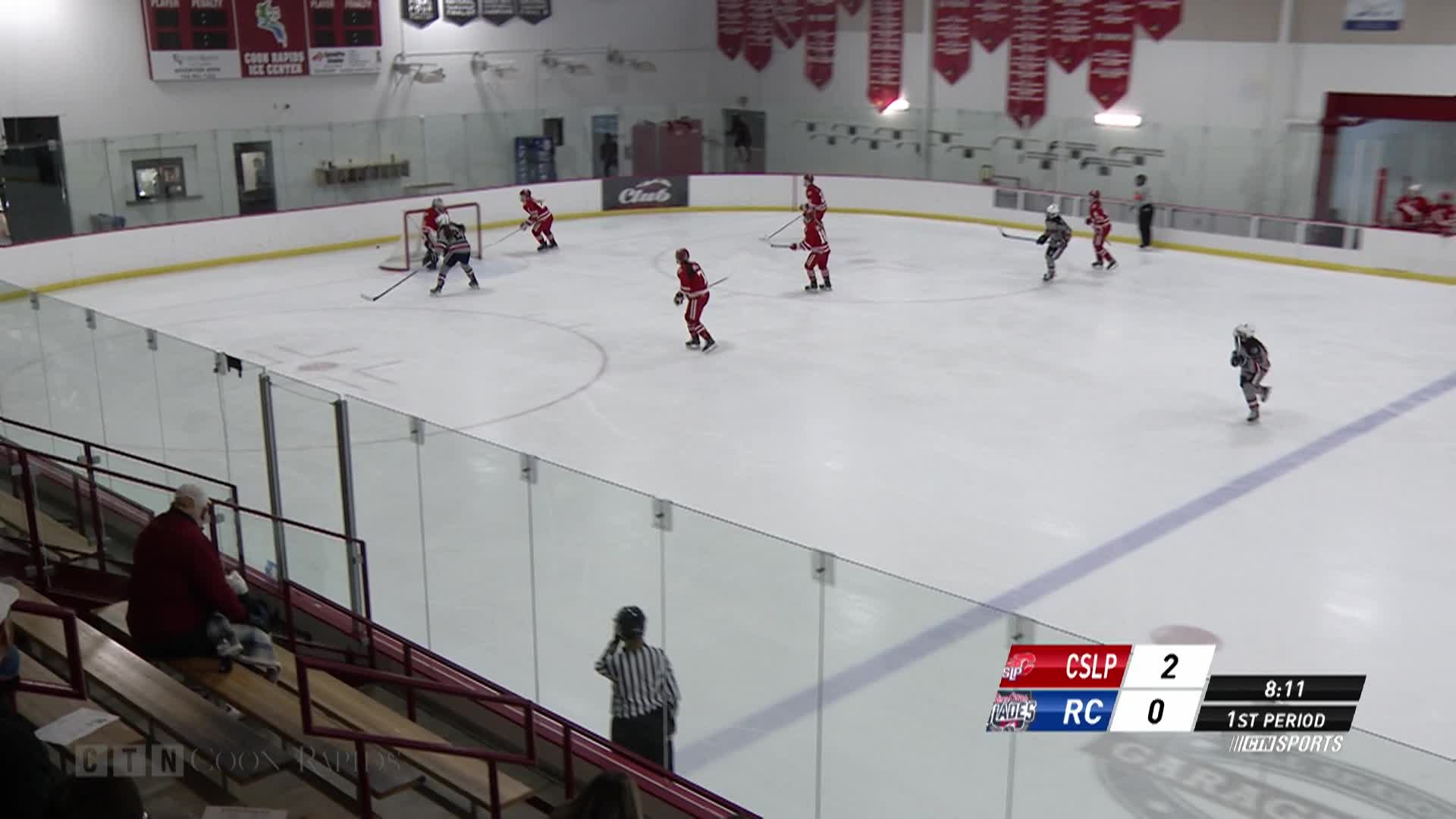 Girls Hockey: Centennial/Spring Lake Park at River City Blades