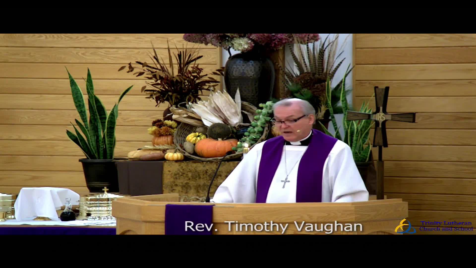 Trinity Lutheran Church Service 11/30/2025