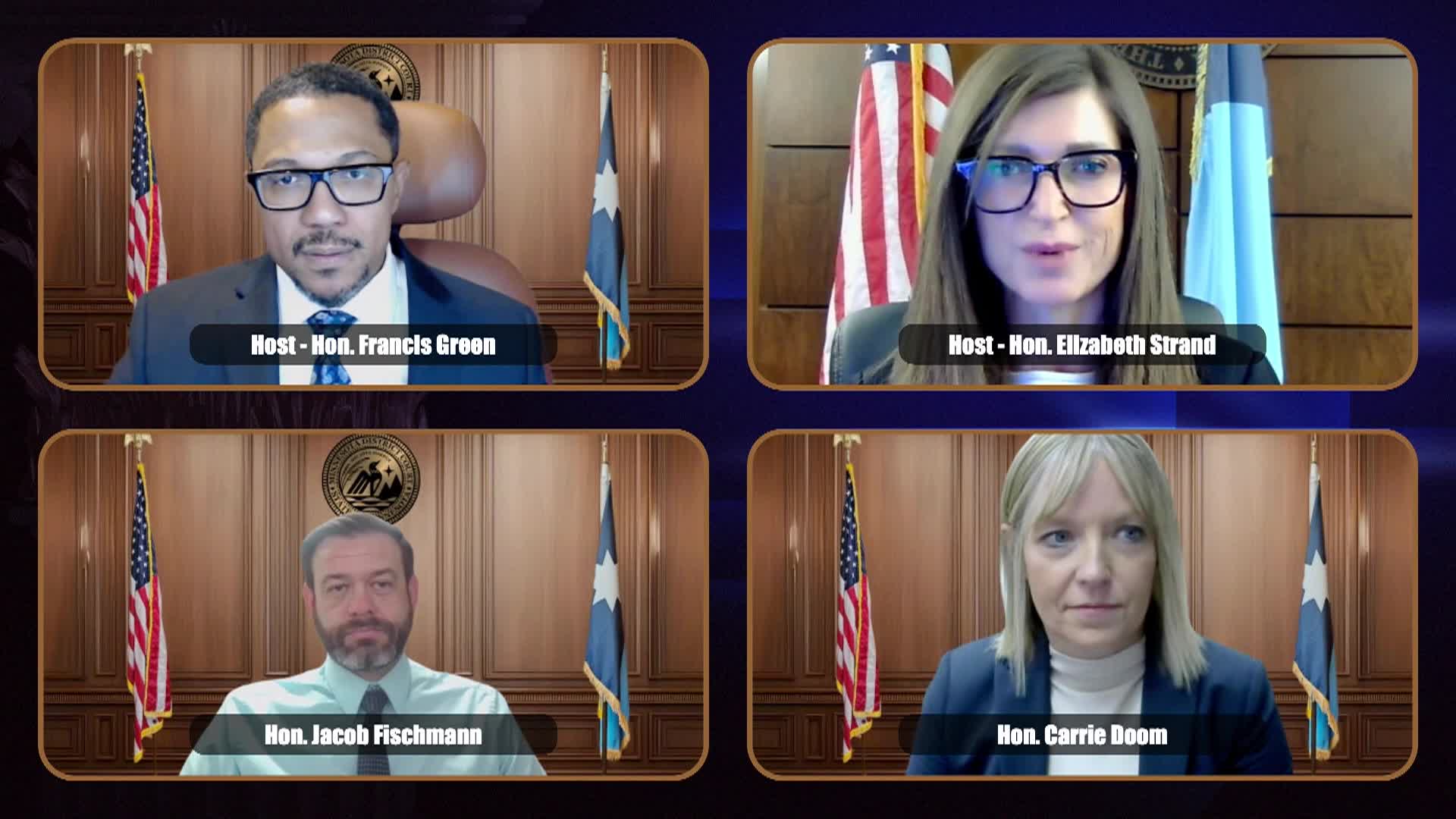 District Court Show: Episode 144 - New Judges Doom & Fischmann