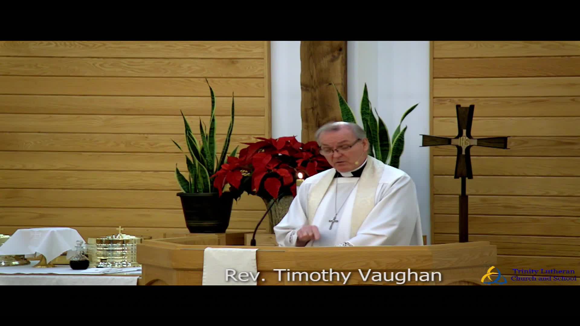 Thumbnail image for Trinity Lutheran Church Service 1/11/2026