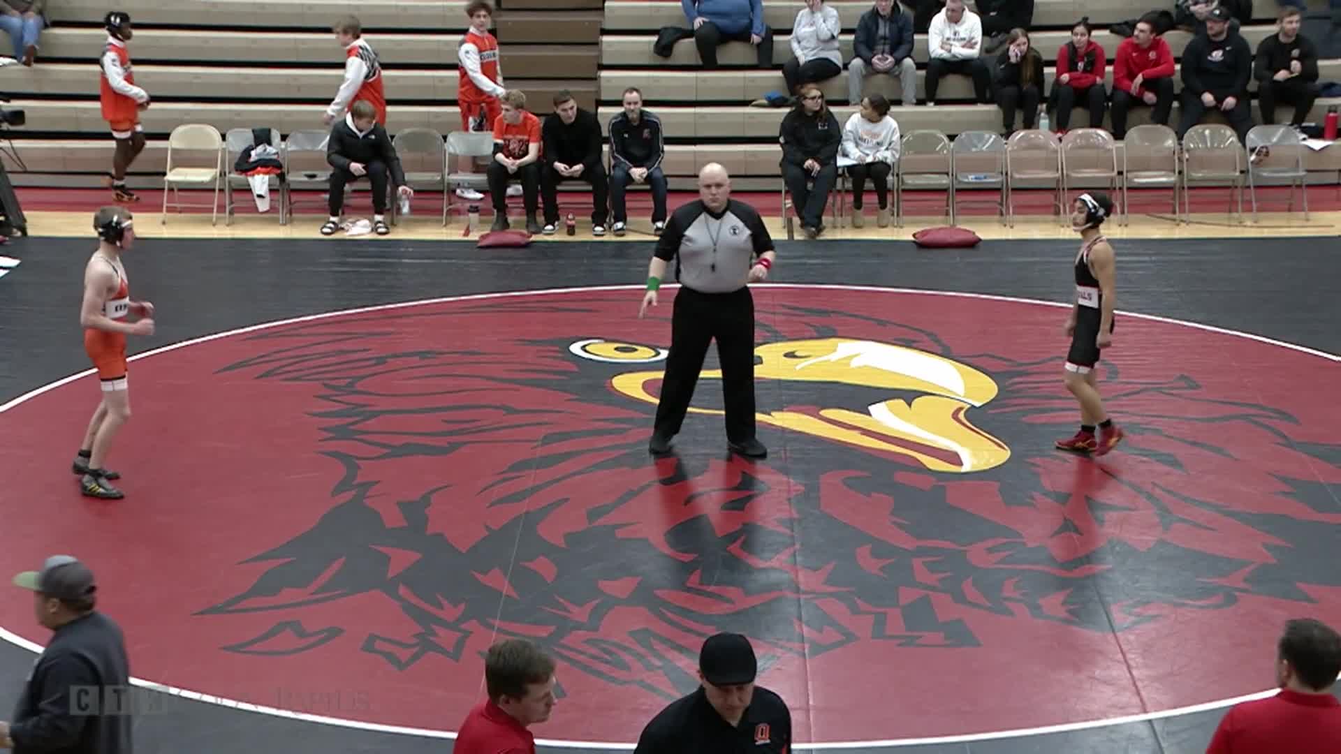 Wrestling Tri Meet: Centennial and Osseo at Coon Rapids