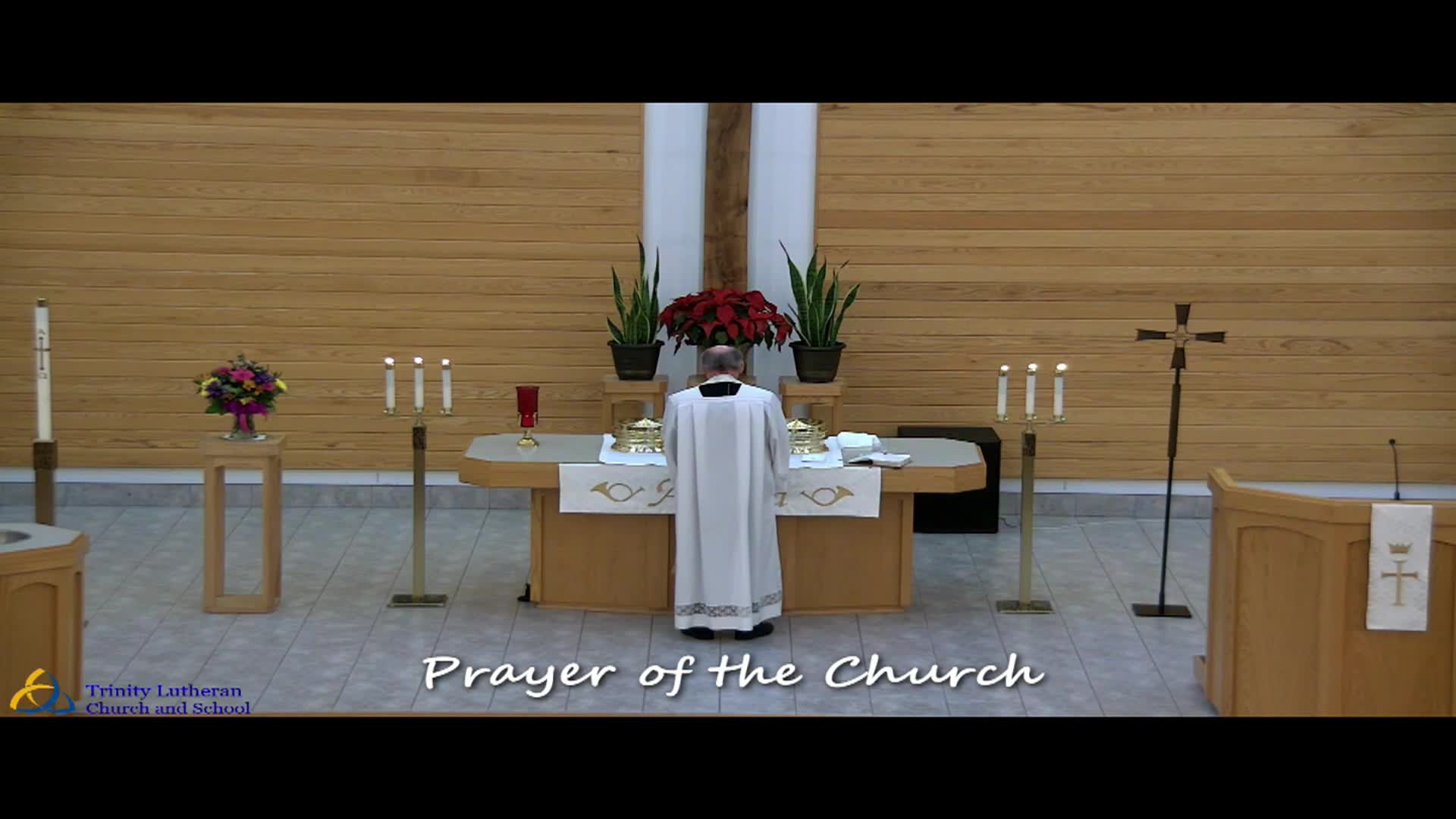 Trinity Lutheran Church Service 1/18/2026
