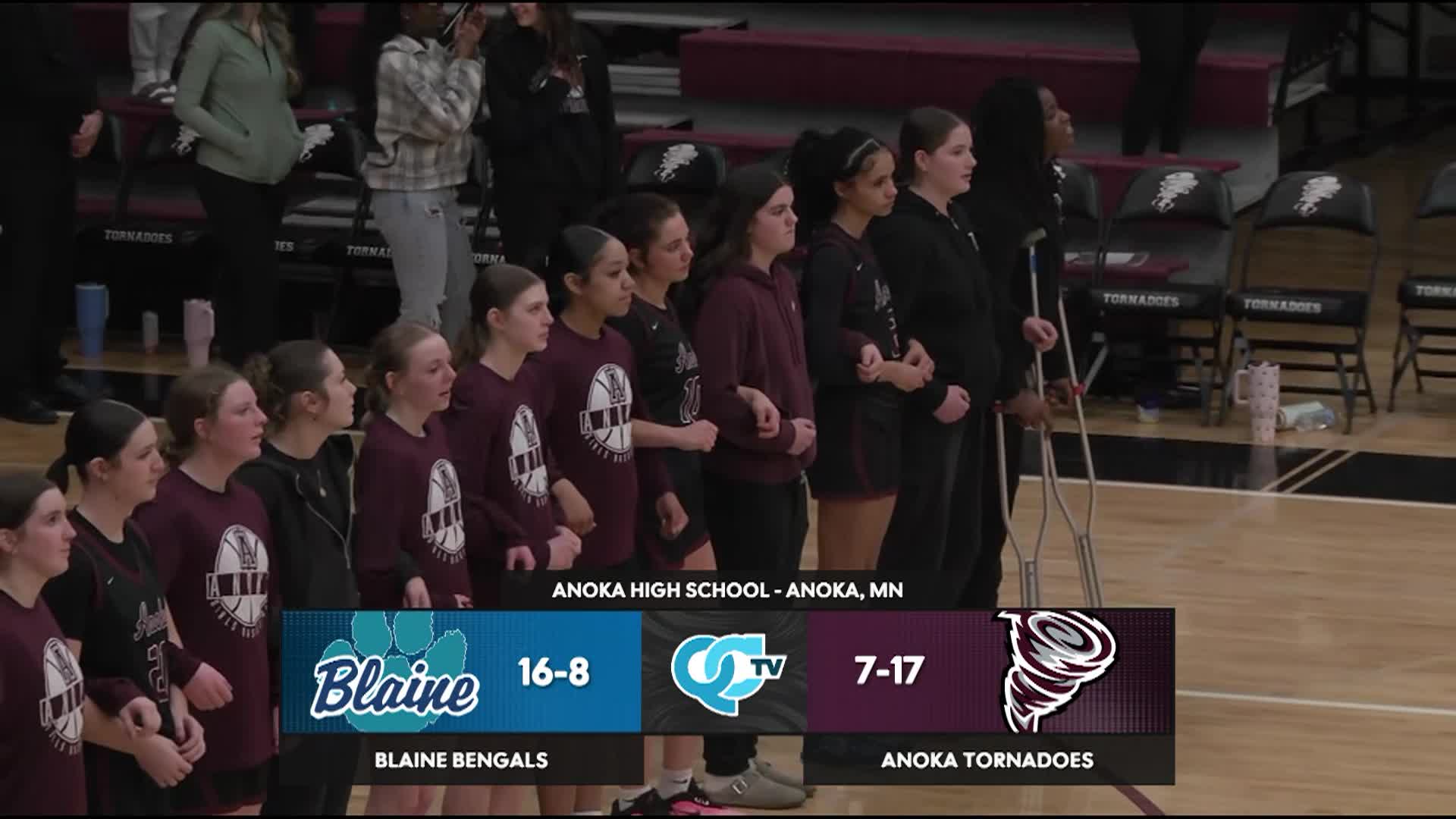 Thumbnail image for Girls Basketball: Blaine at Anoka