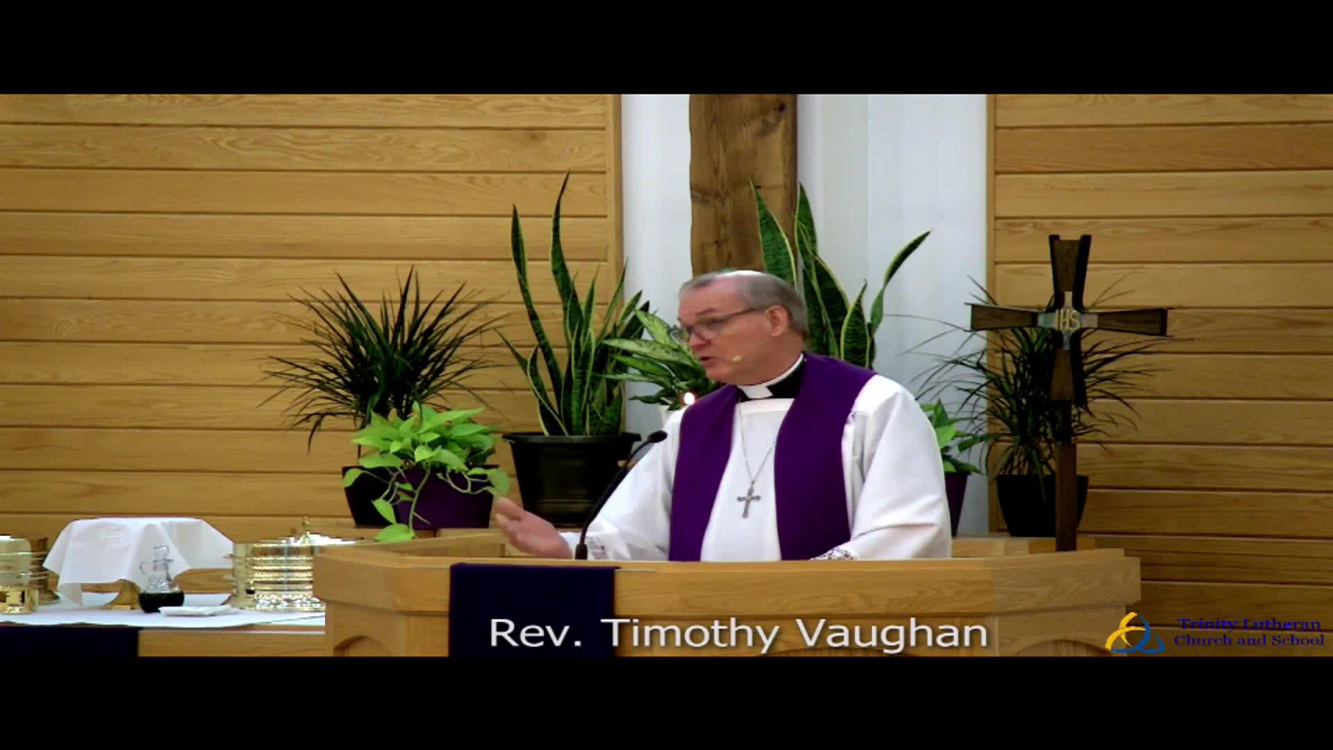 Trinity Lutheran Church Service 2/22/2026