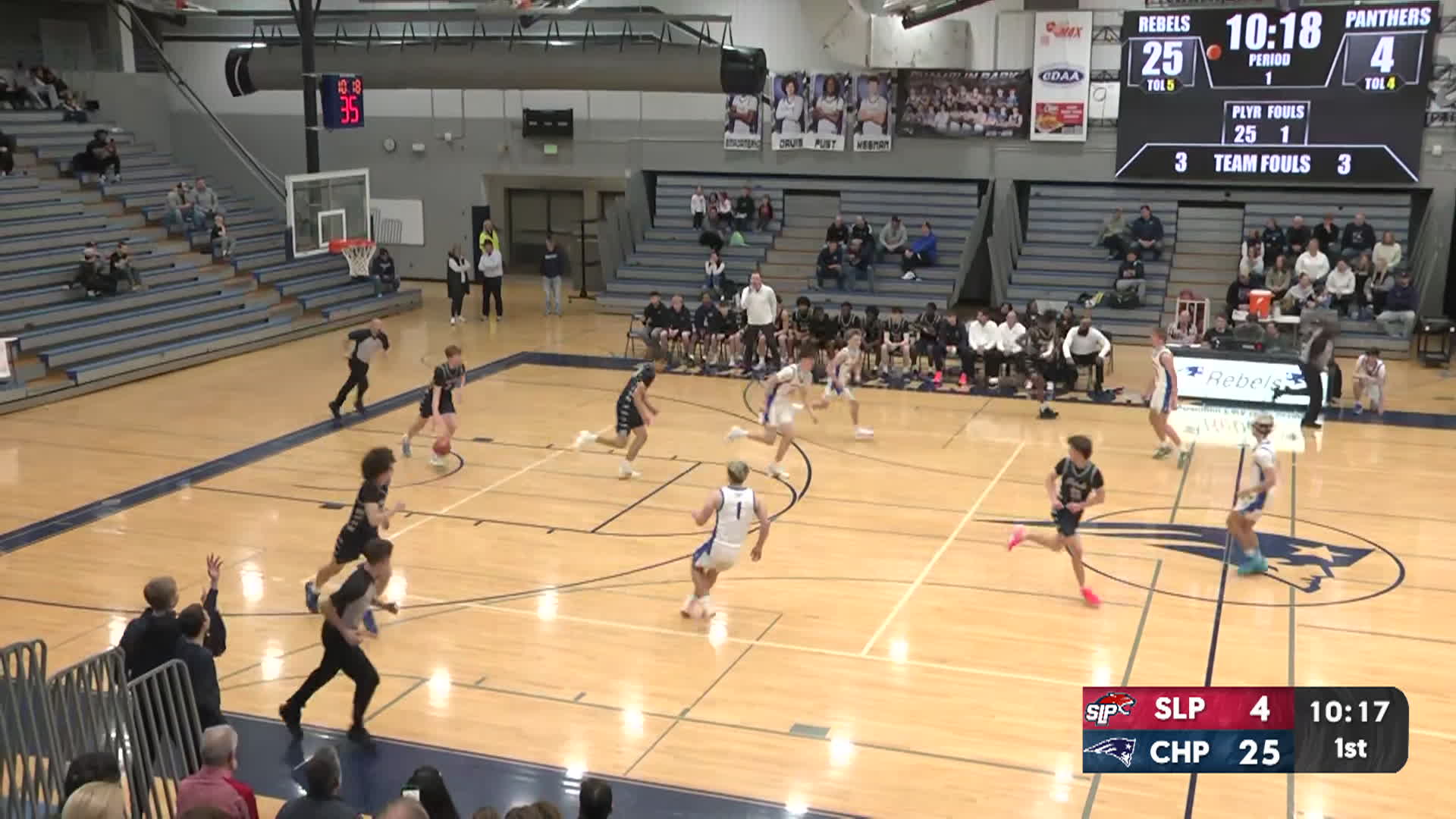 Boys Basketball 5AAAA Quarter-Final: Spring Lake Park at Champlin Park