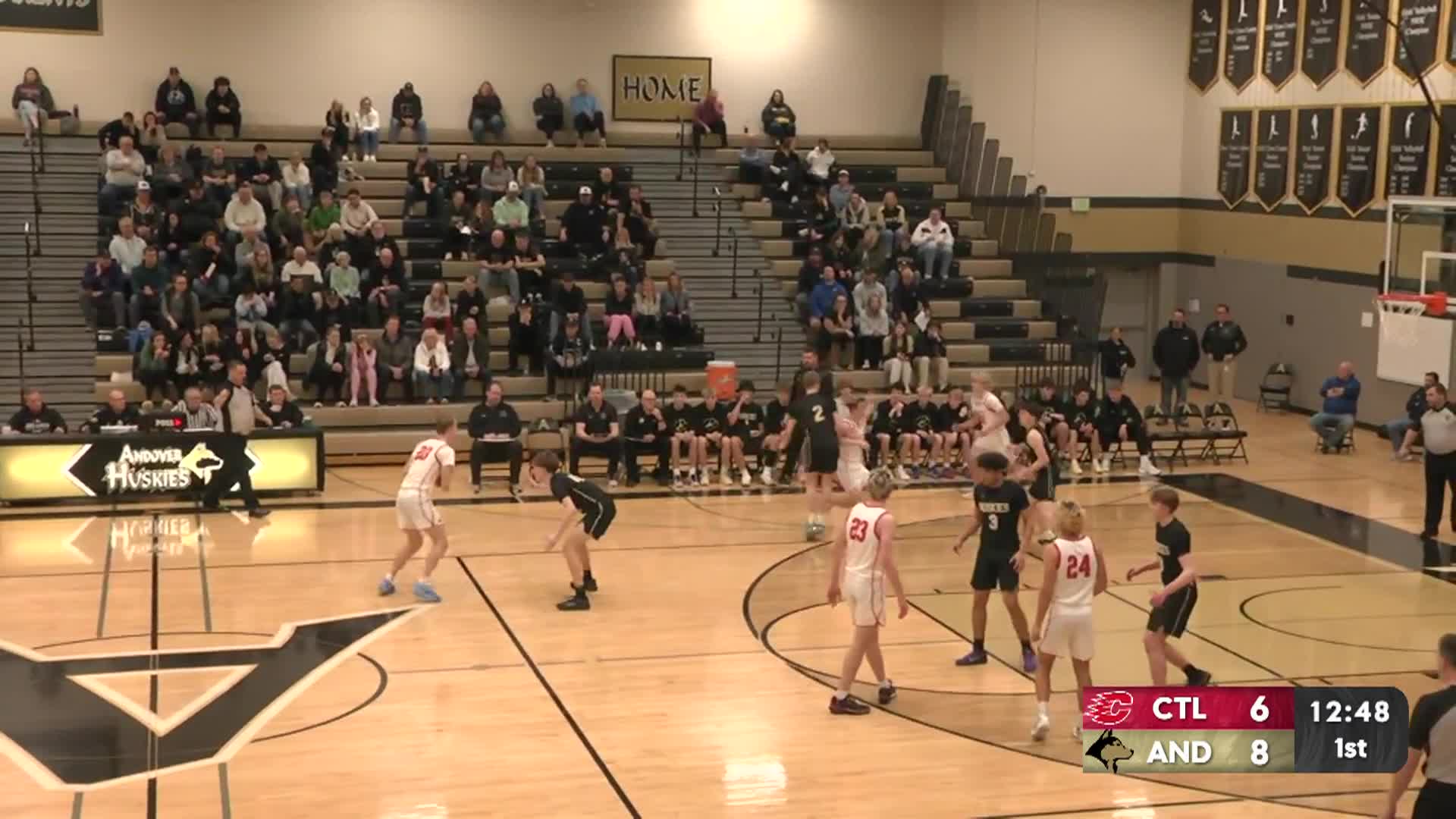 Thumbnail image for Boys Basketball 7AAAA Quarter-Final: Centennial at Andover