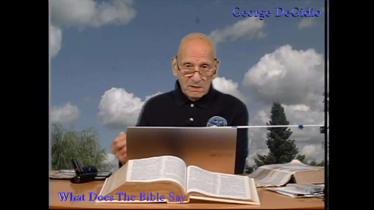 What Does the Bible Say?
