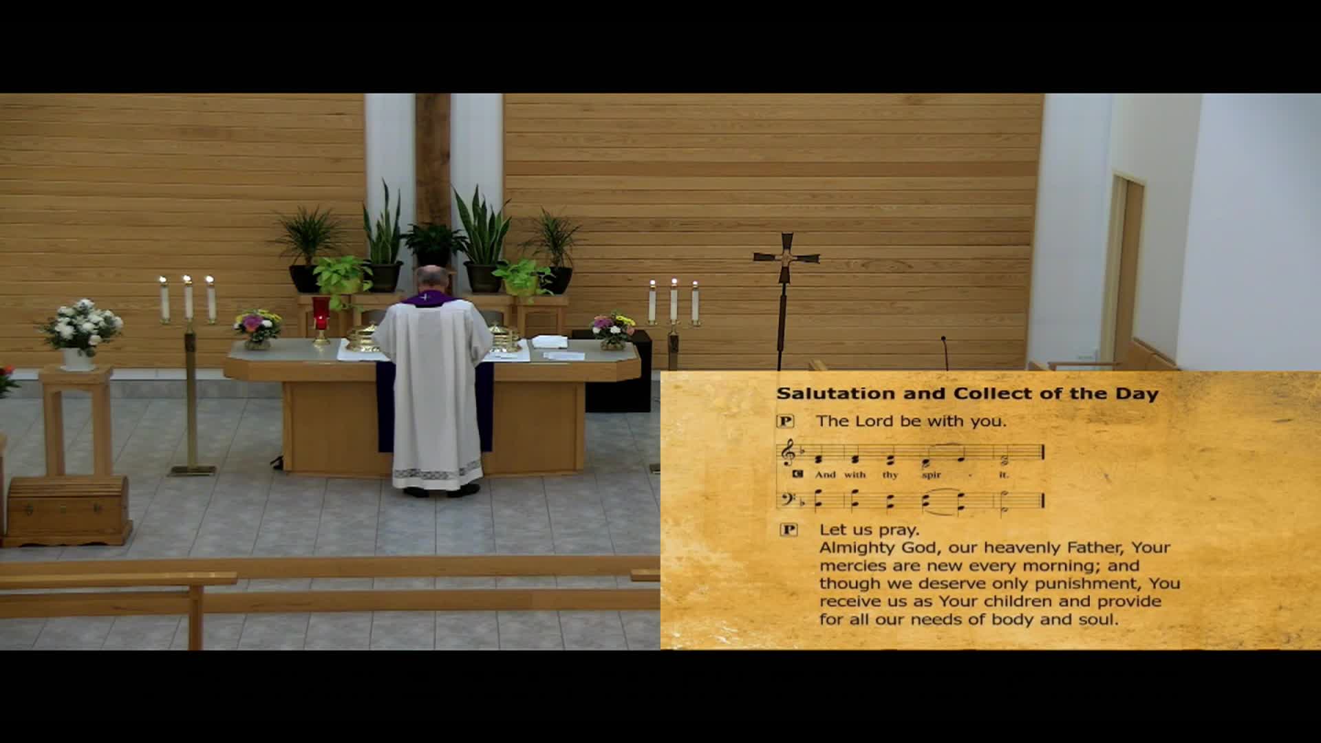 Trinity Lutheran Church Service 3/15/2026