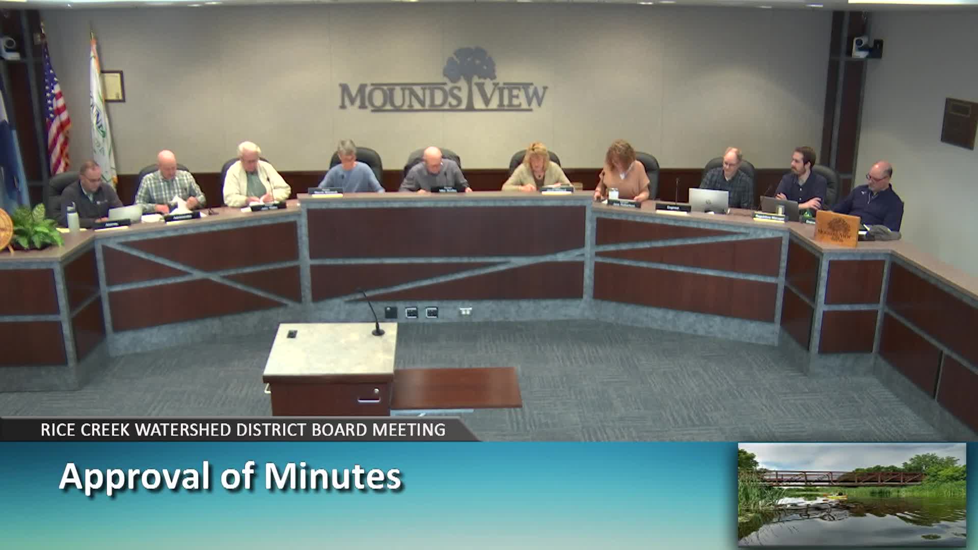 Rice Creek Watershed District Board Meeting - 3/25/2026