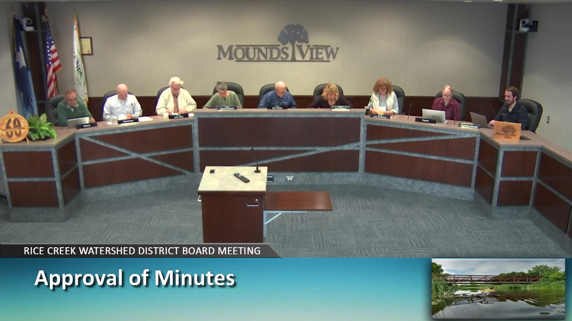 Thumbnail image for Rice Creek Watershed District Board Meeting - 4/08/2026