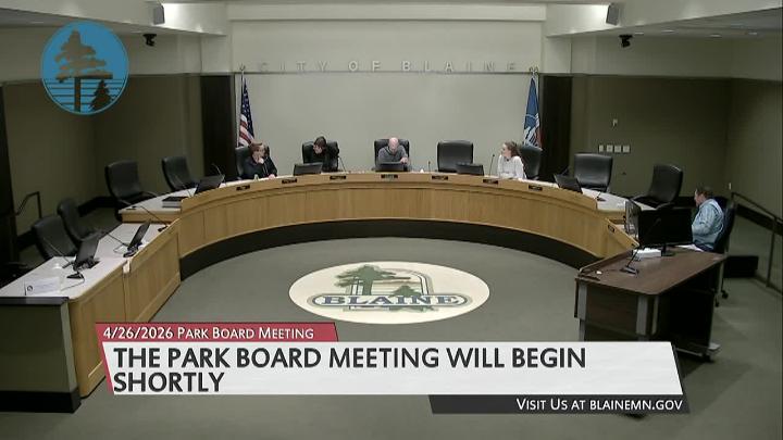 Thumbnail image for Blaine Park Board Meeting 4/28/2026