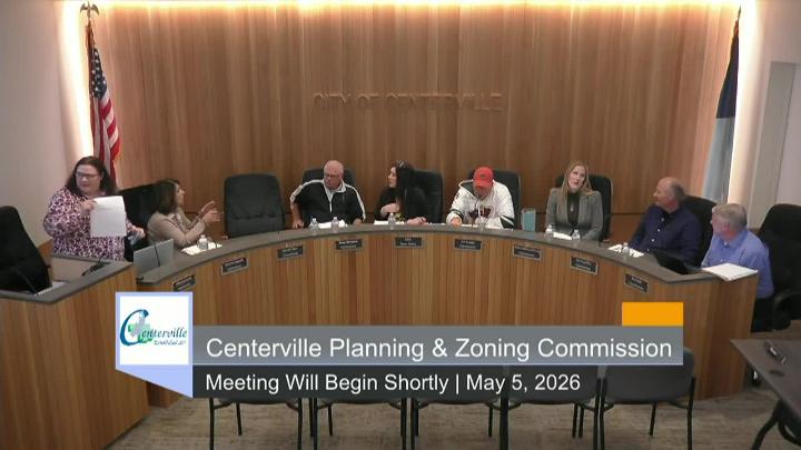 Thumbnail image for Centerville Planning and Zoning Commission Meeting 5/5/2026