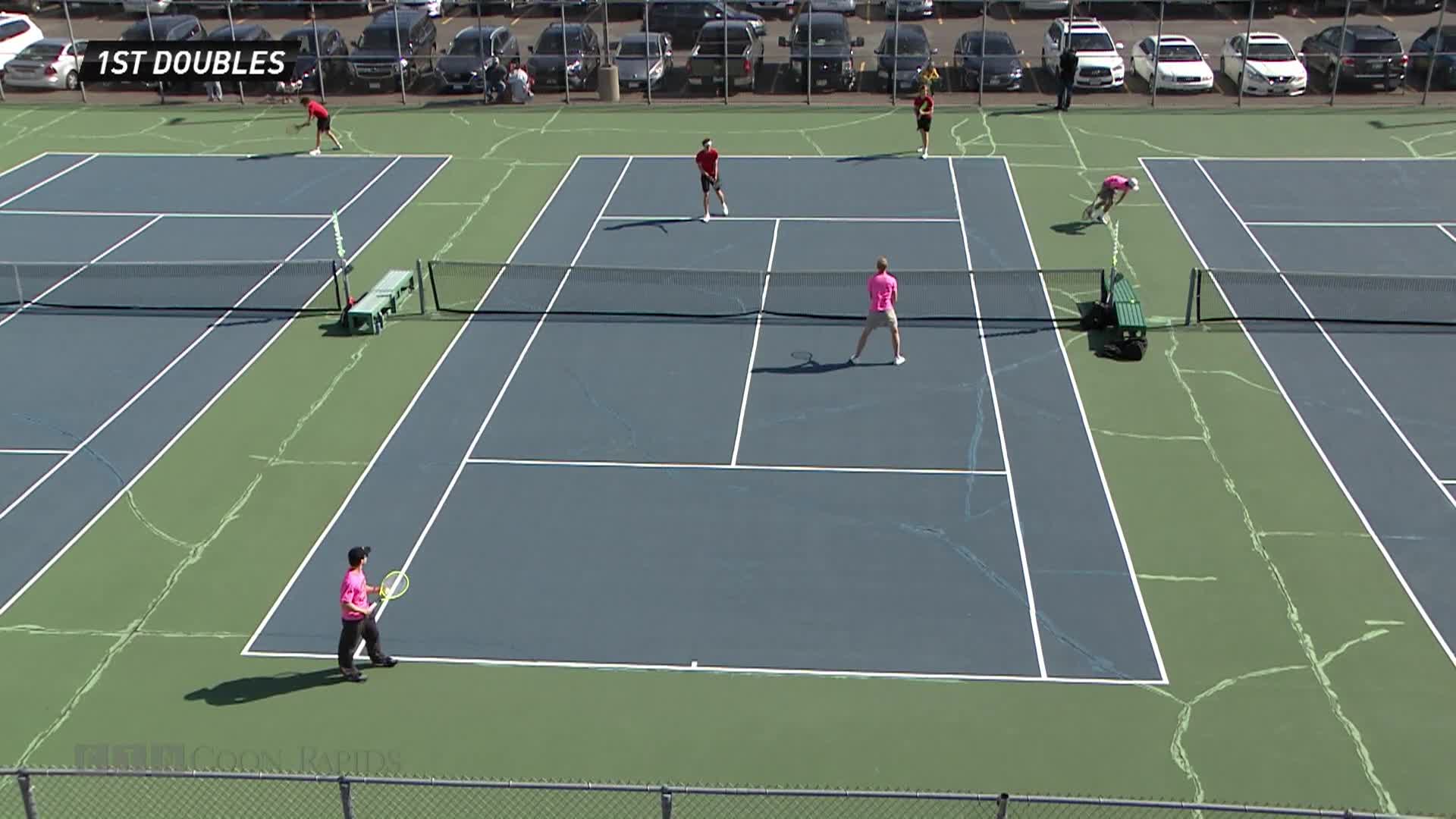 Thumbnail image for Boys Tennis: Spring Lake Park at Coon Rapids