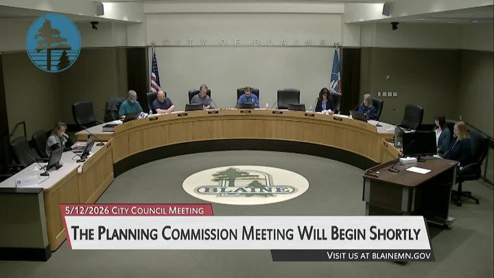 Thumbnail image for Blaine Planning Commission Meeting