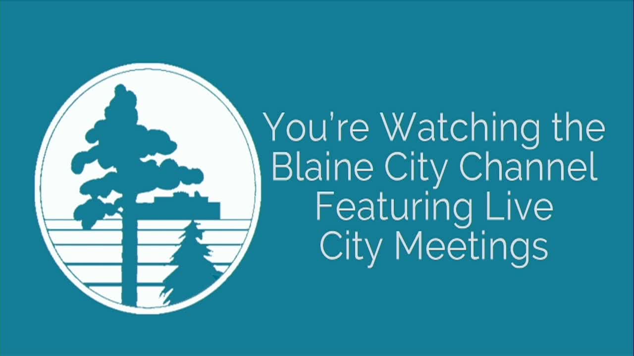 Thumbnail image for Blaine City Council Meeting 5/18/2026