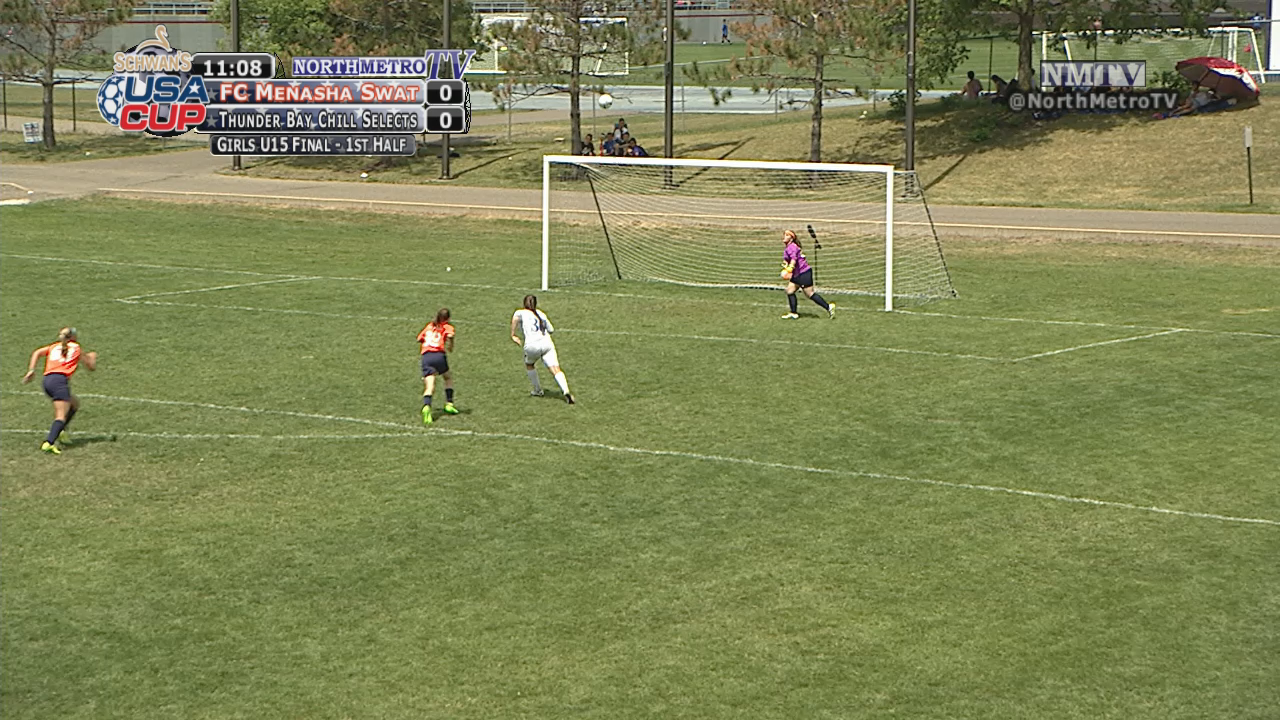 USA Cup Soccer Weekend Game 9: Menasha Swat Vs. Thunder Bay Chill Selects