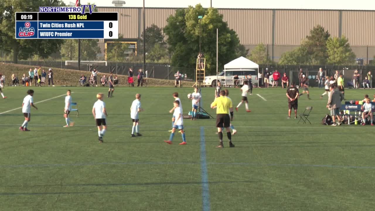 USA Cup Soccer Game 33: 13B Gold - WIUFC Premier vs. Twin Cities Rush NPL