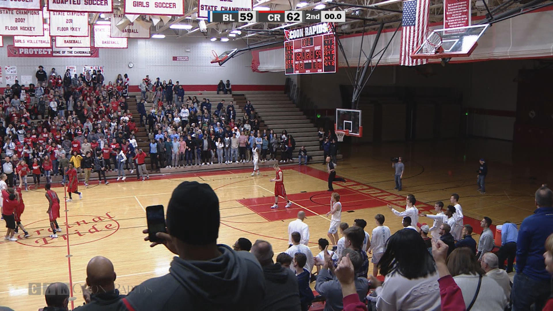 Boys Basketball: Blaine at Coon Rapids
