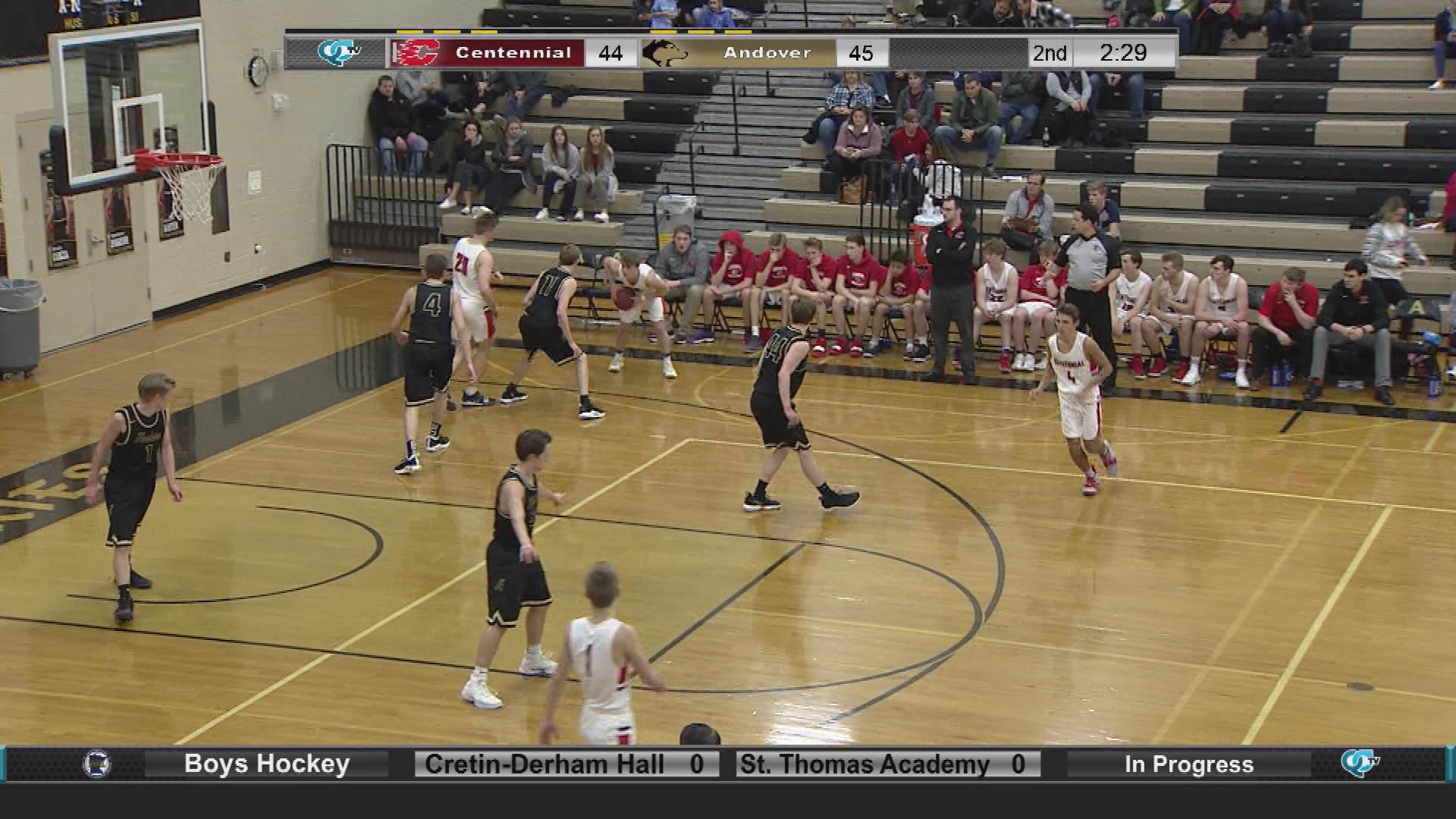 Boys basketball: Centennial at Andover