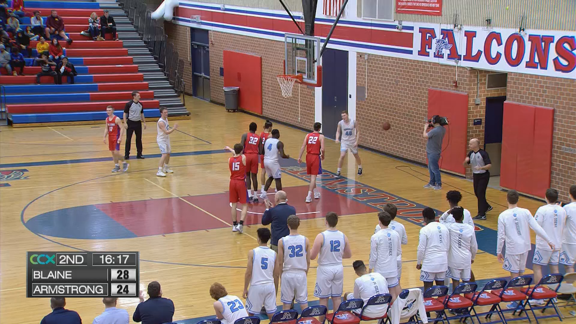 Boys Basketball: Blaine vs. Armstrong