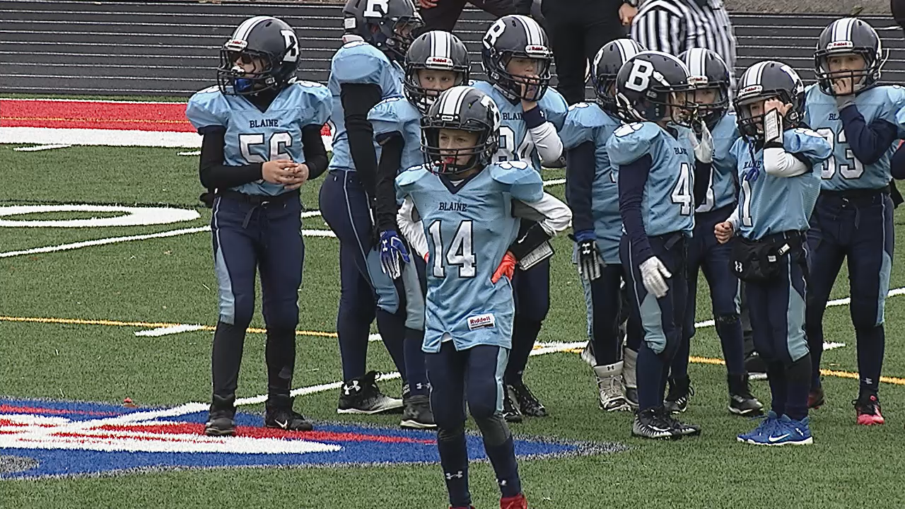 Youth Football: NMYFL 4th Grade Championship Bowl - Blaine Bengals vs. Centennial Renegades