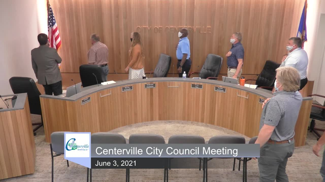 Thumbnail image for LIVE Centerville City Council Meeting