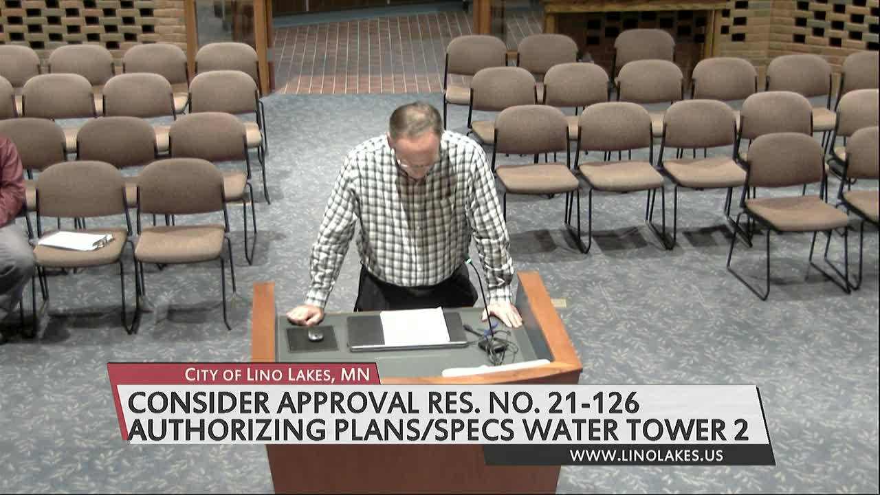 Thumbnail image for Lino Lakes City Council Meeting 10/25/2021