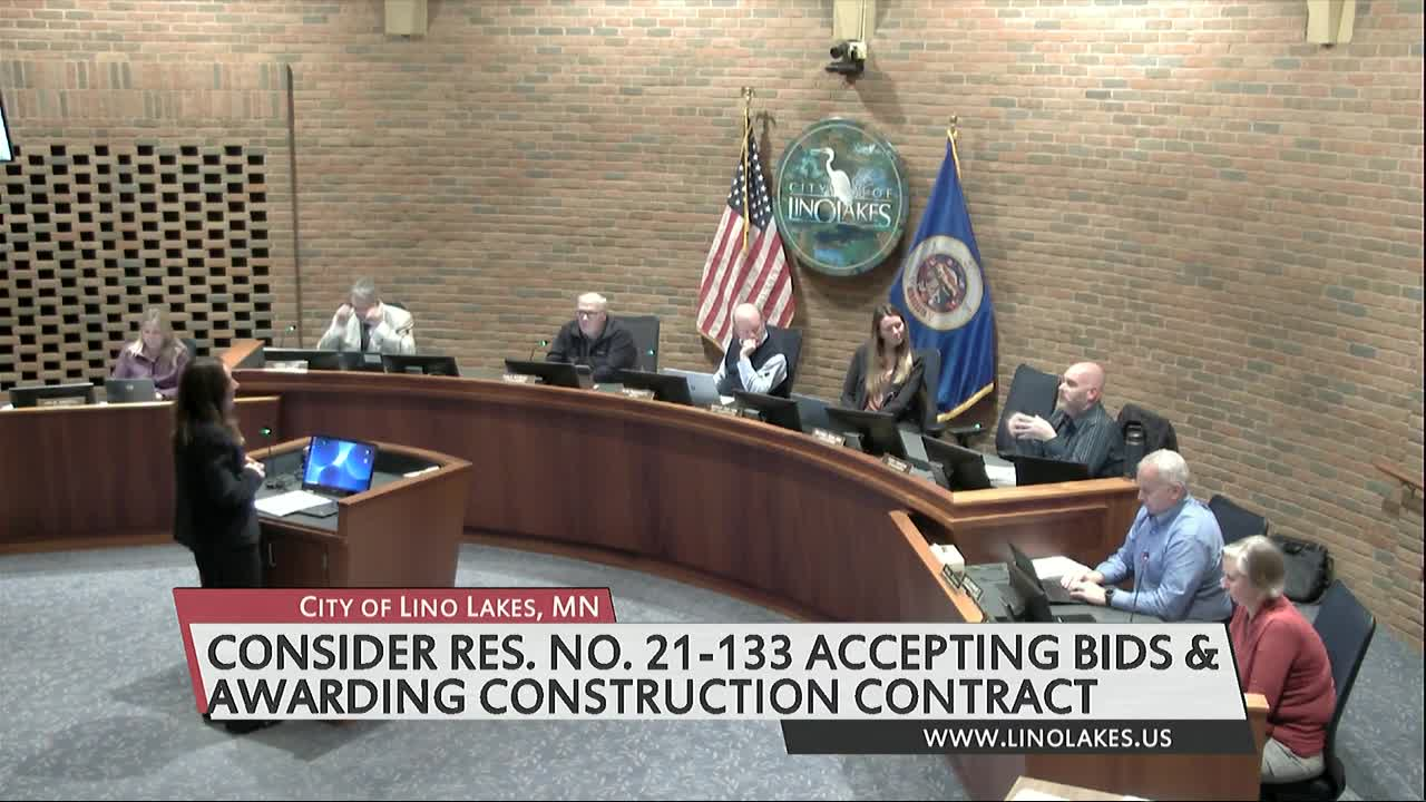 Thumbnail image for Lino Lakes City Council Meeting 11/08/2021