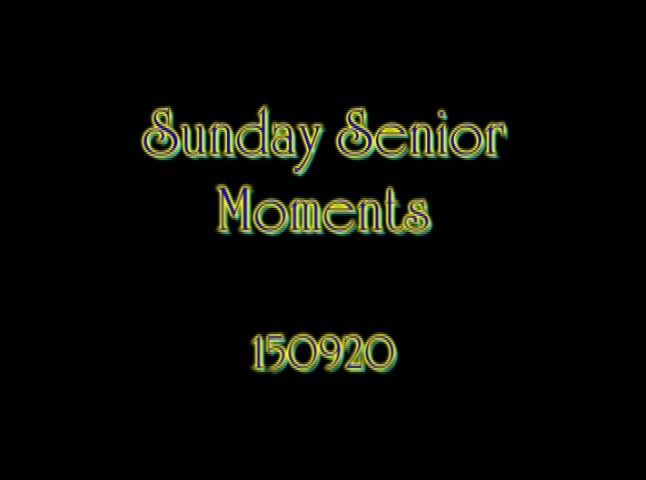 Sunday Senior Moments - True and False Salvation