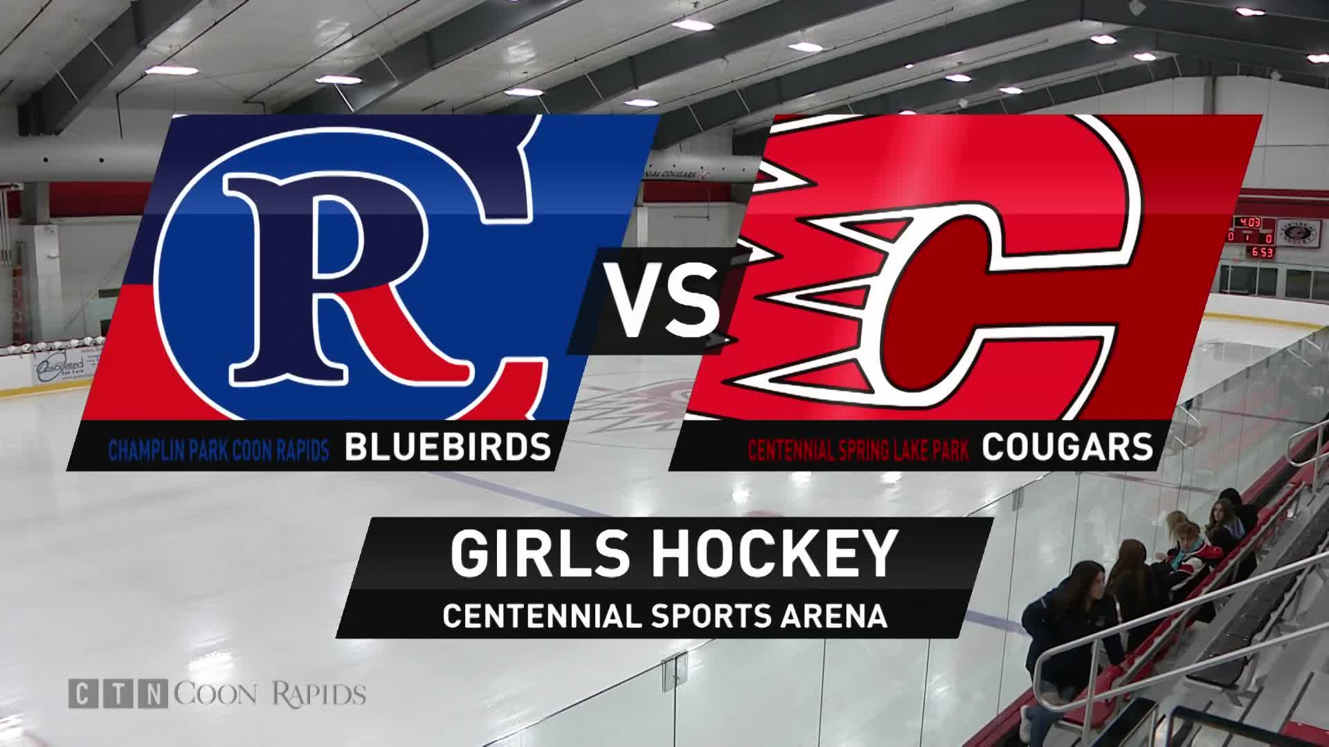 Thumbnail image for Girls Hockey: Champlin Park/Coon Rapids vs. Centennial/Spring Lake Park