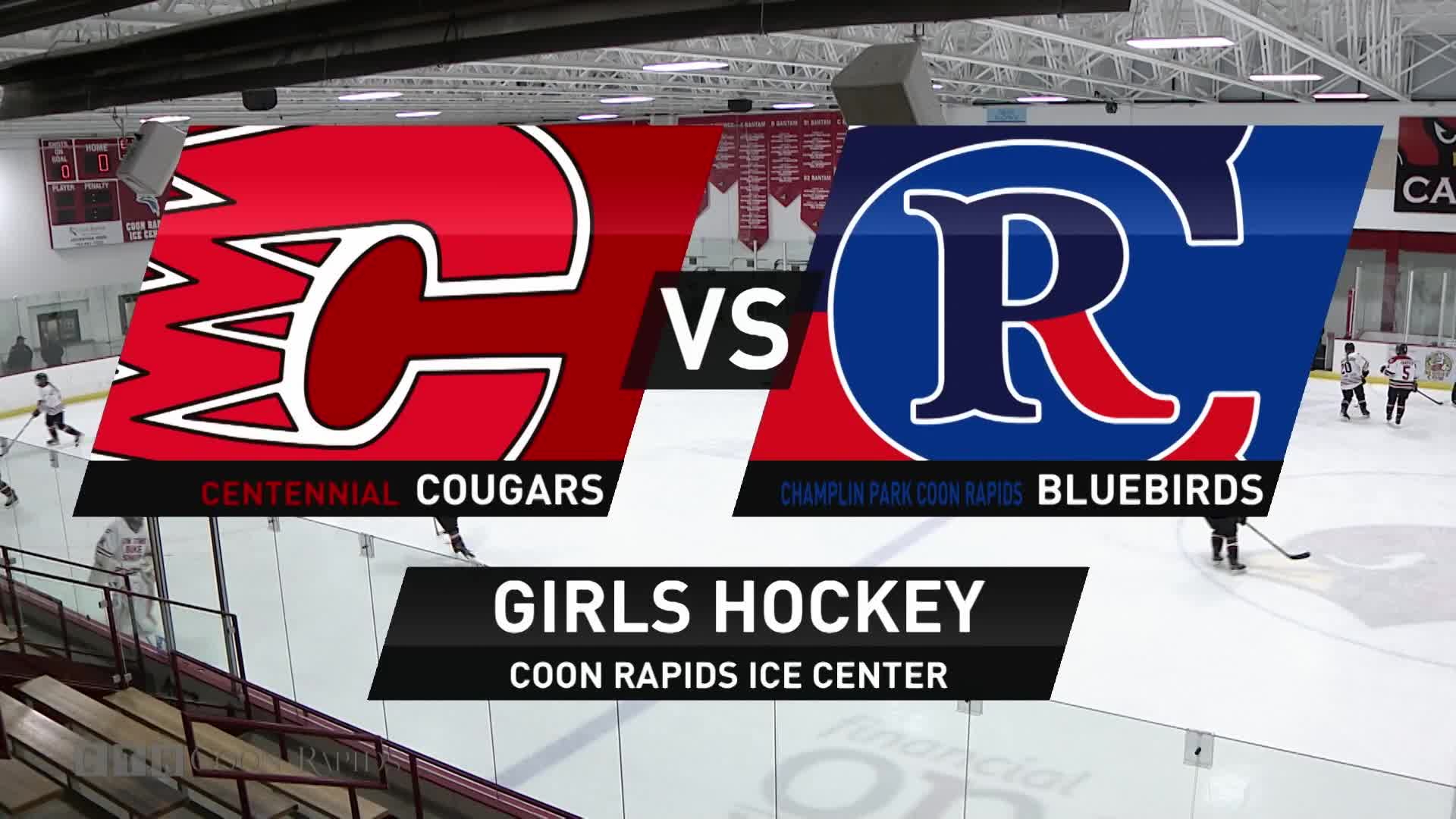 Thumbnail image for Girls Hockey: Centennial/Spring Lake Park vs. Champlin Park/Coon Rapids