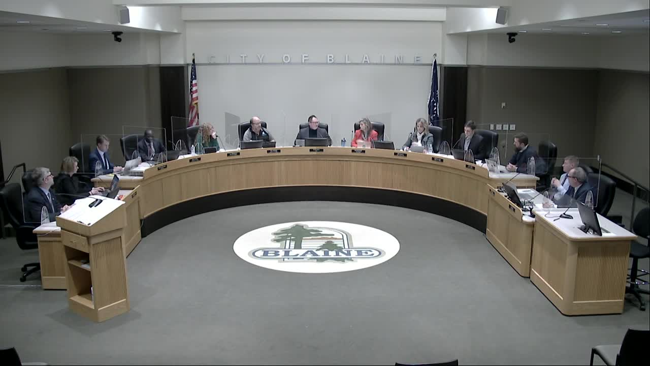 Thumbnail image for Blaine City Council Meeting 12/20/2021