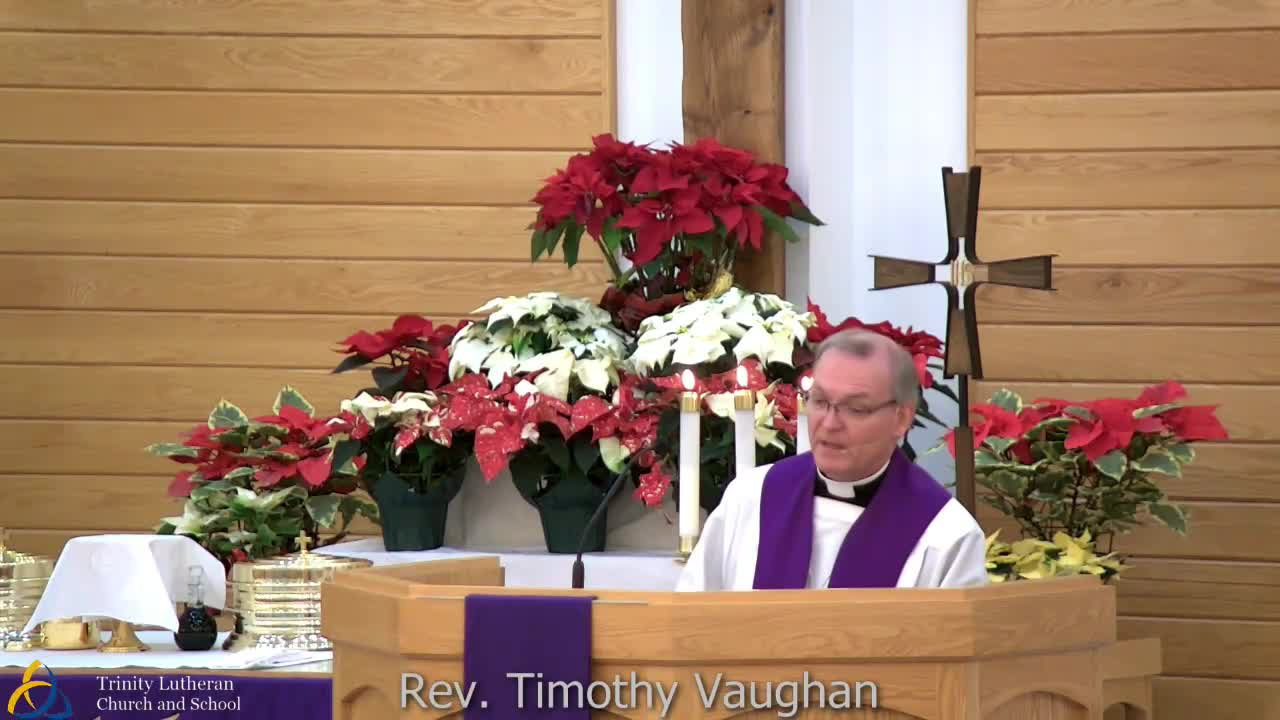 Thumbnail image for Trinity Lutheran Church Service 12/19/2021