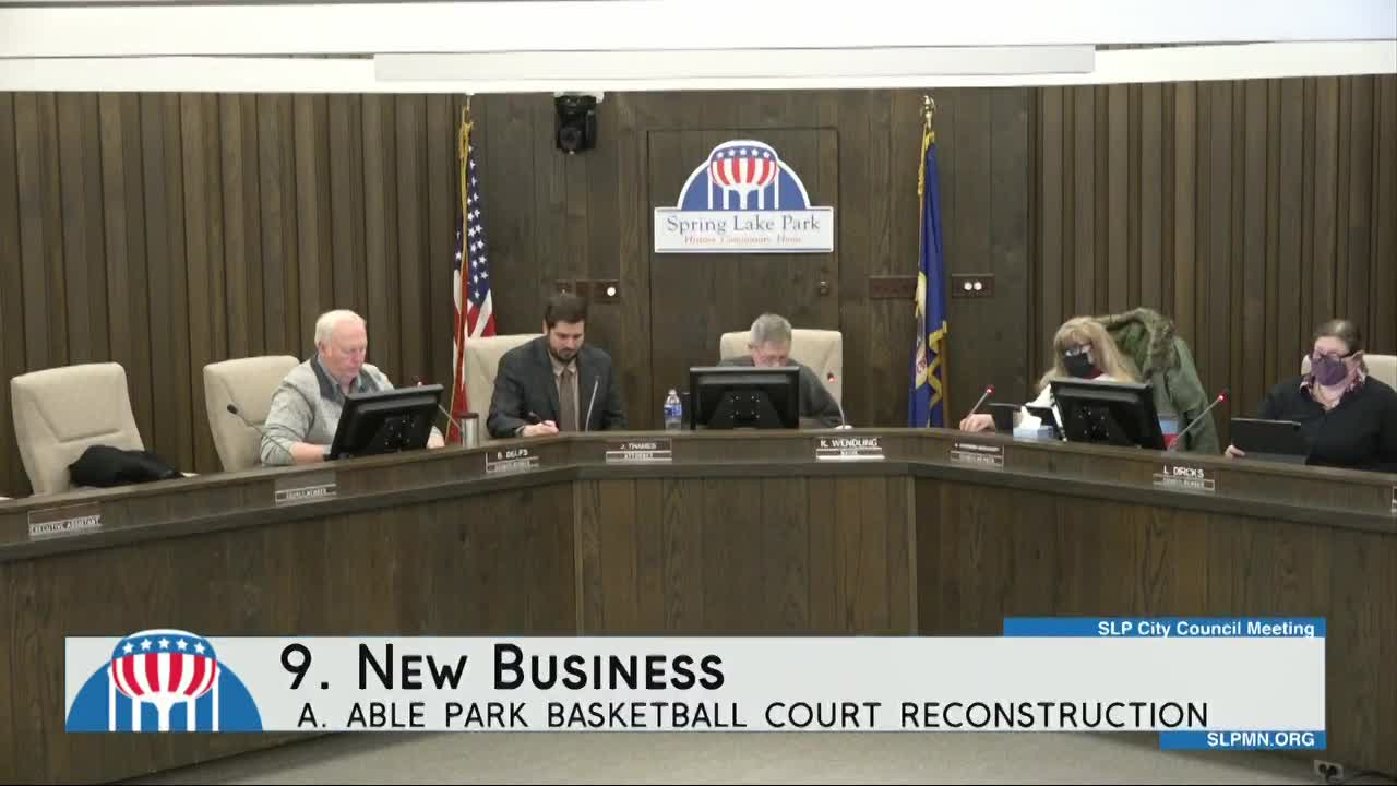 Thumbnail image for Spring Lake Park City Council Meeting 1/03/2022