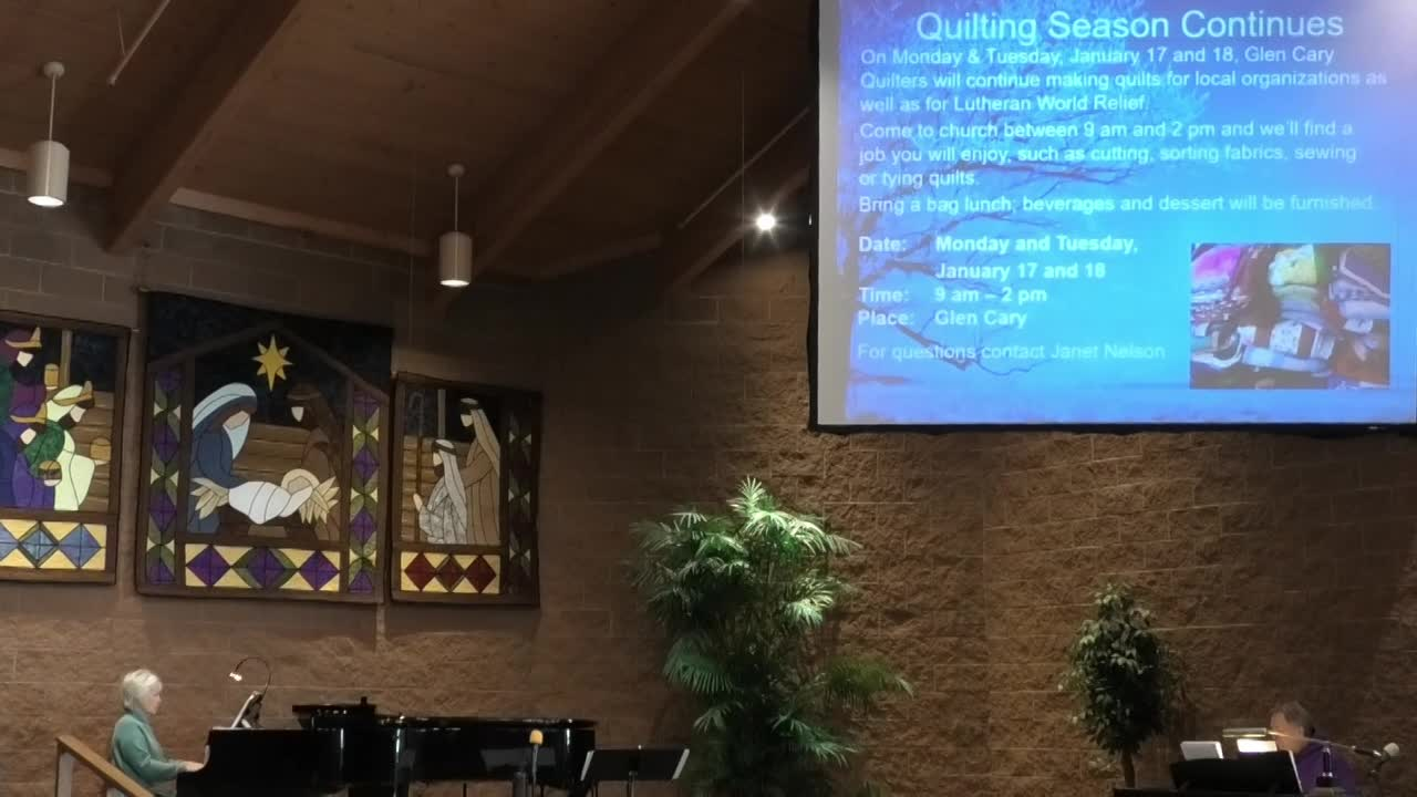 Thumbnail image for Glen Cary Lutheran Church Worship 1/2/2022