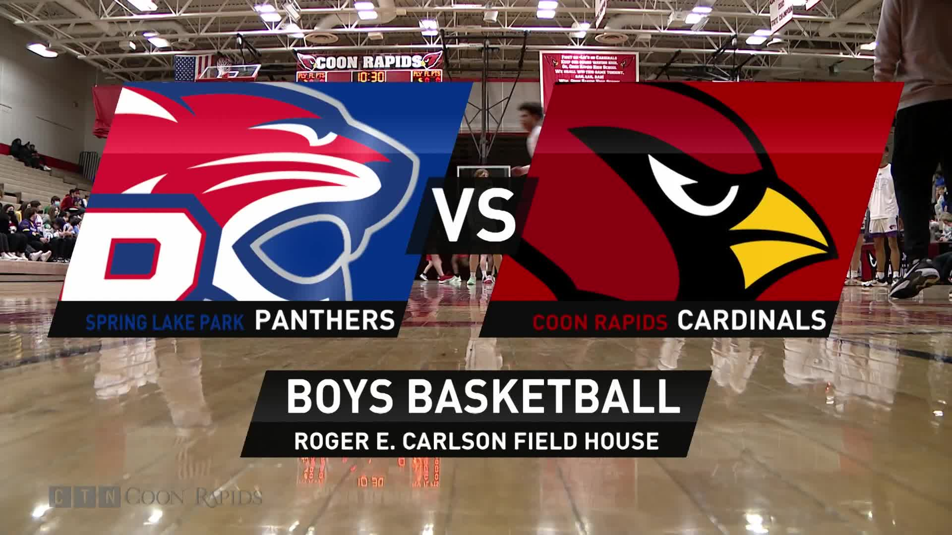 Thumbnail image for Boys Basketball: Spring Lake Park at Coon Rapids