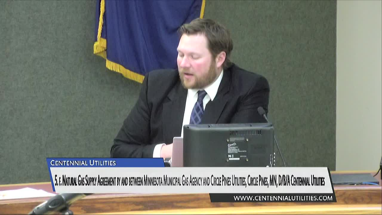 Circle Pines Utility Commission Meeting 1/19/2022