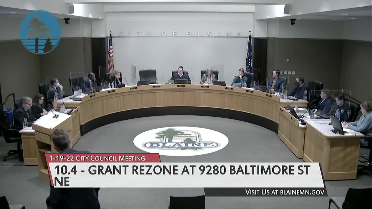 Thumbnail image for Blaine City Council Meeting 1/19/2022
