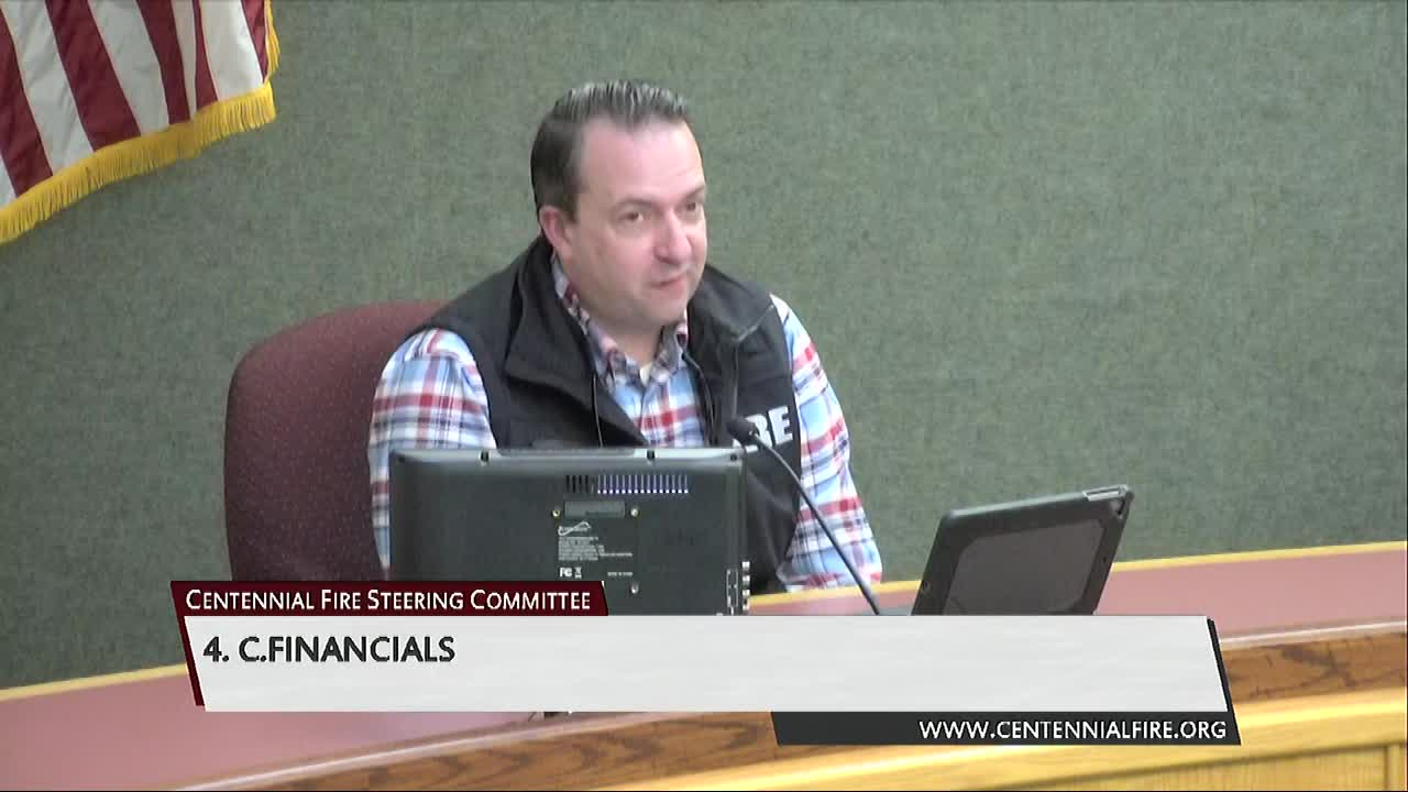 Thumbnail image for Centennial Fire District Steering Committee Meeting 1/20/2022