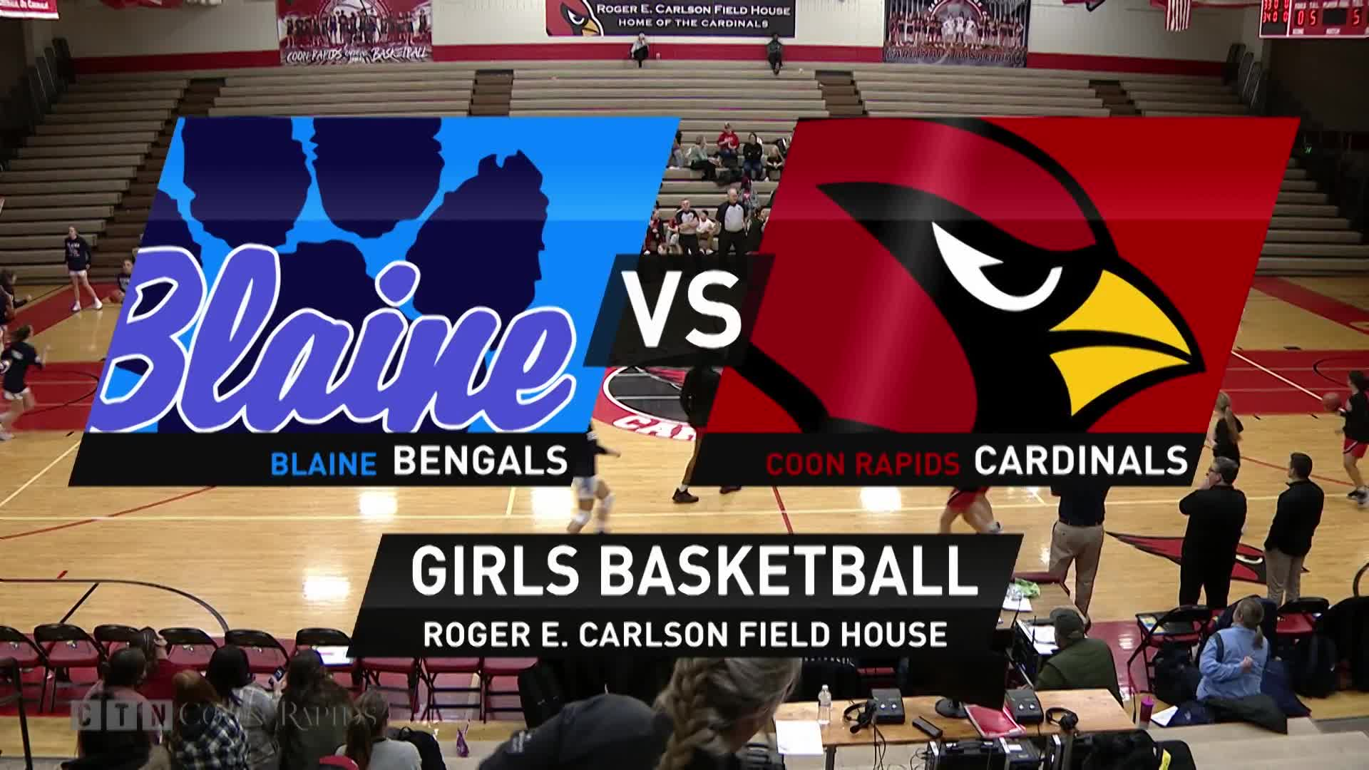 Thumbnail image for Girls Basketball: Blaine at Coon Rapids