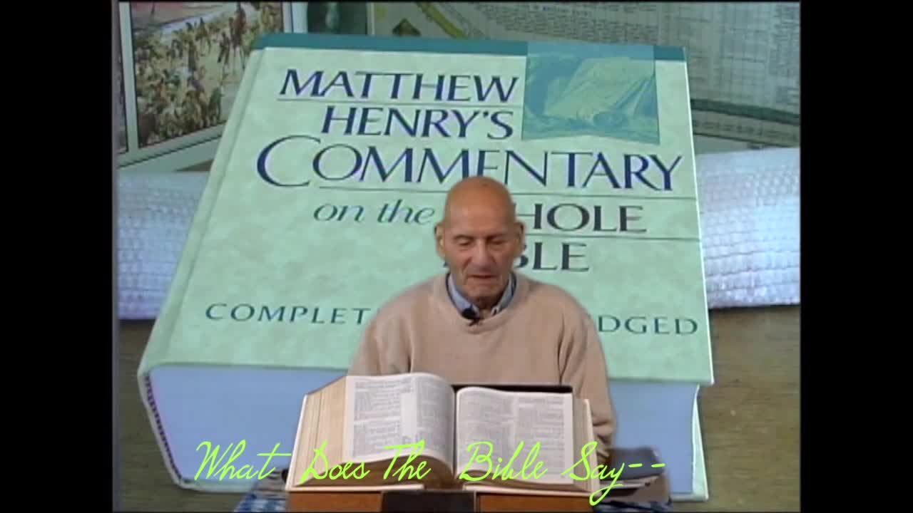 Thumbnail image for What Does the Bible Say?