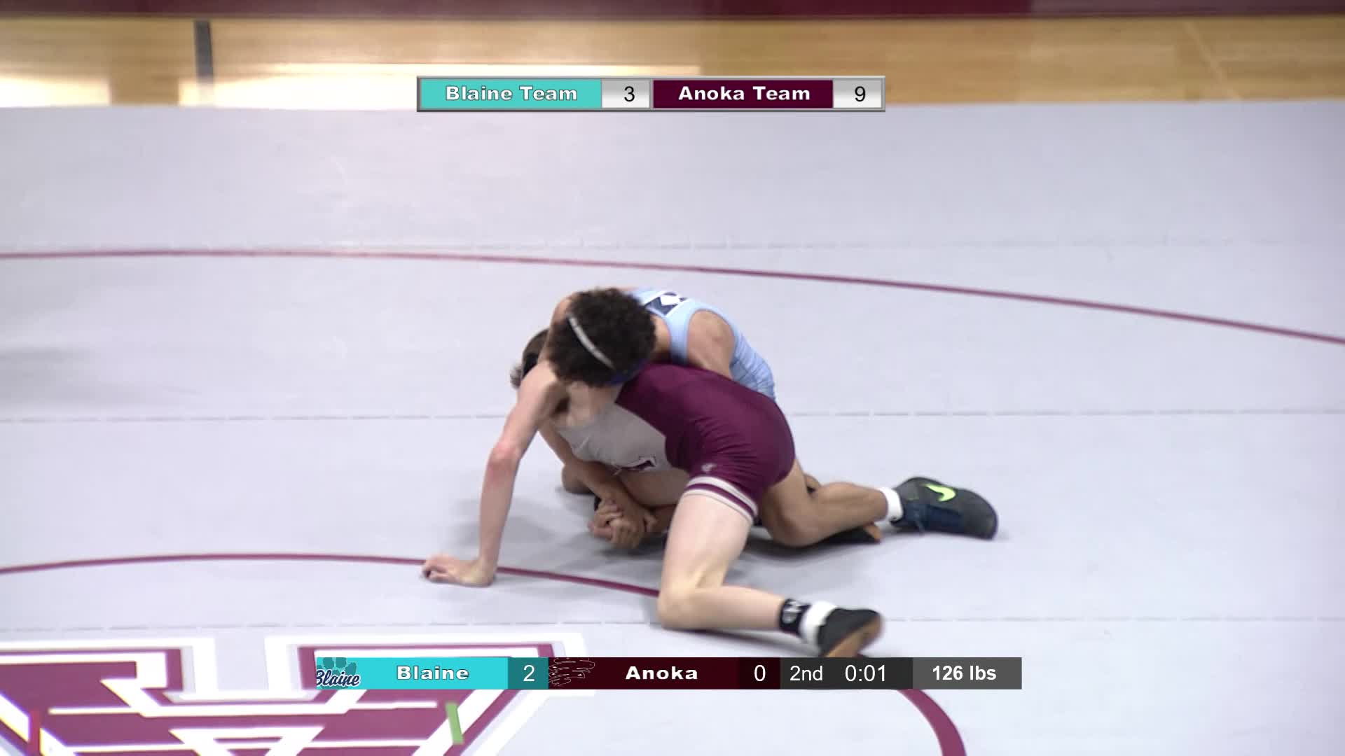 Thumbnail image for Wrestling: Blaine at Anoka