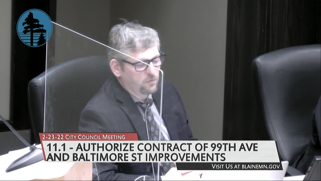 Thumbnail image for Blaine City Council Meeting 2/23/2022