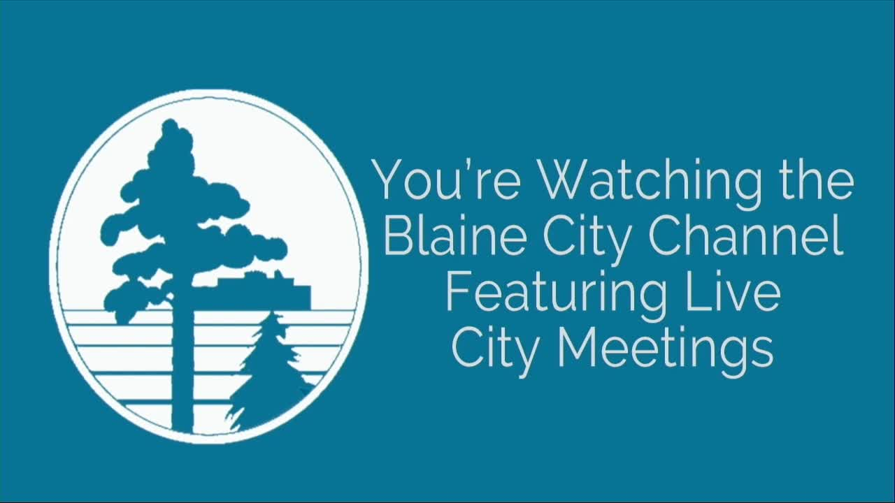 Thumbnail image for Blaine Planning Commission Meeting 3/8/2022