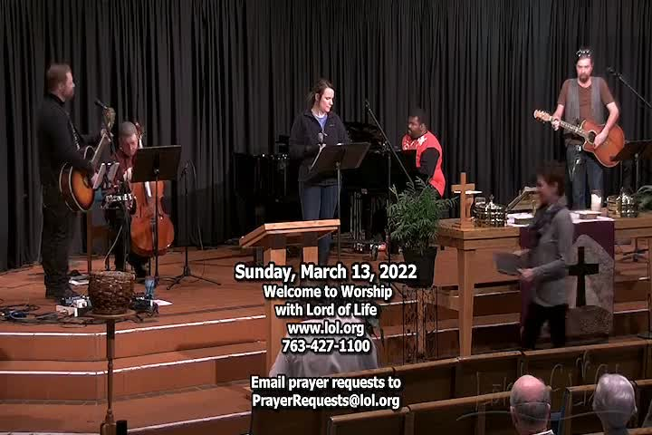 Thumbnail image for Lord of Life Church Service - 3/13/2022
