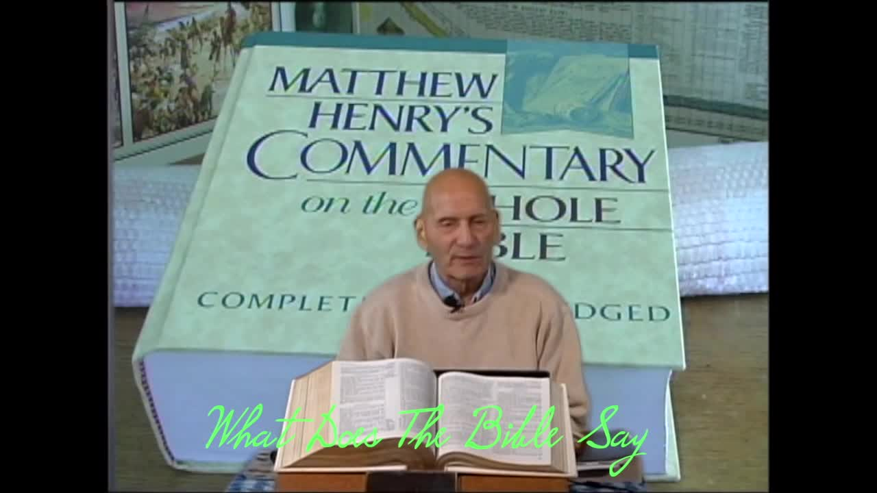 Thumbnail image for What Does the Bible Say?