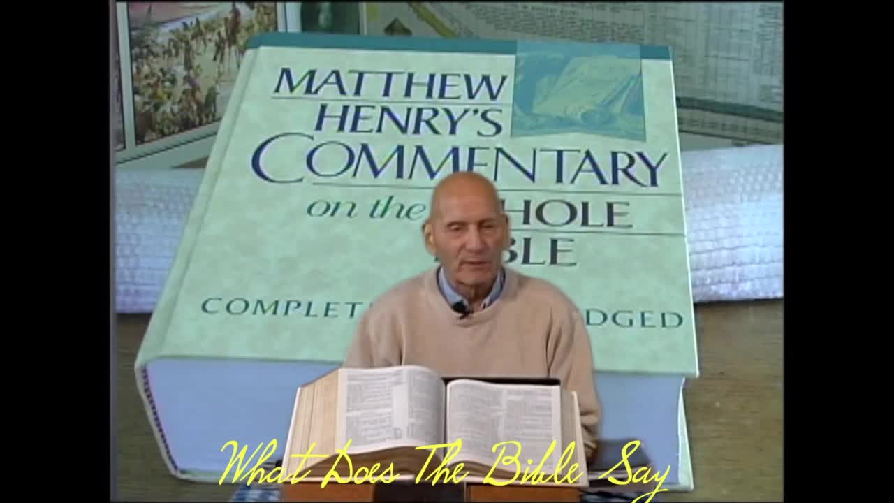 Thumbnail image for What Does the Bible Say?