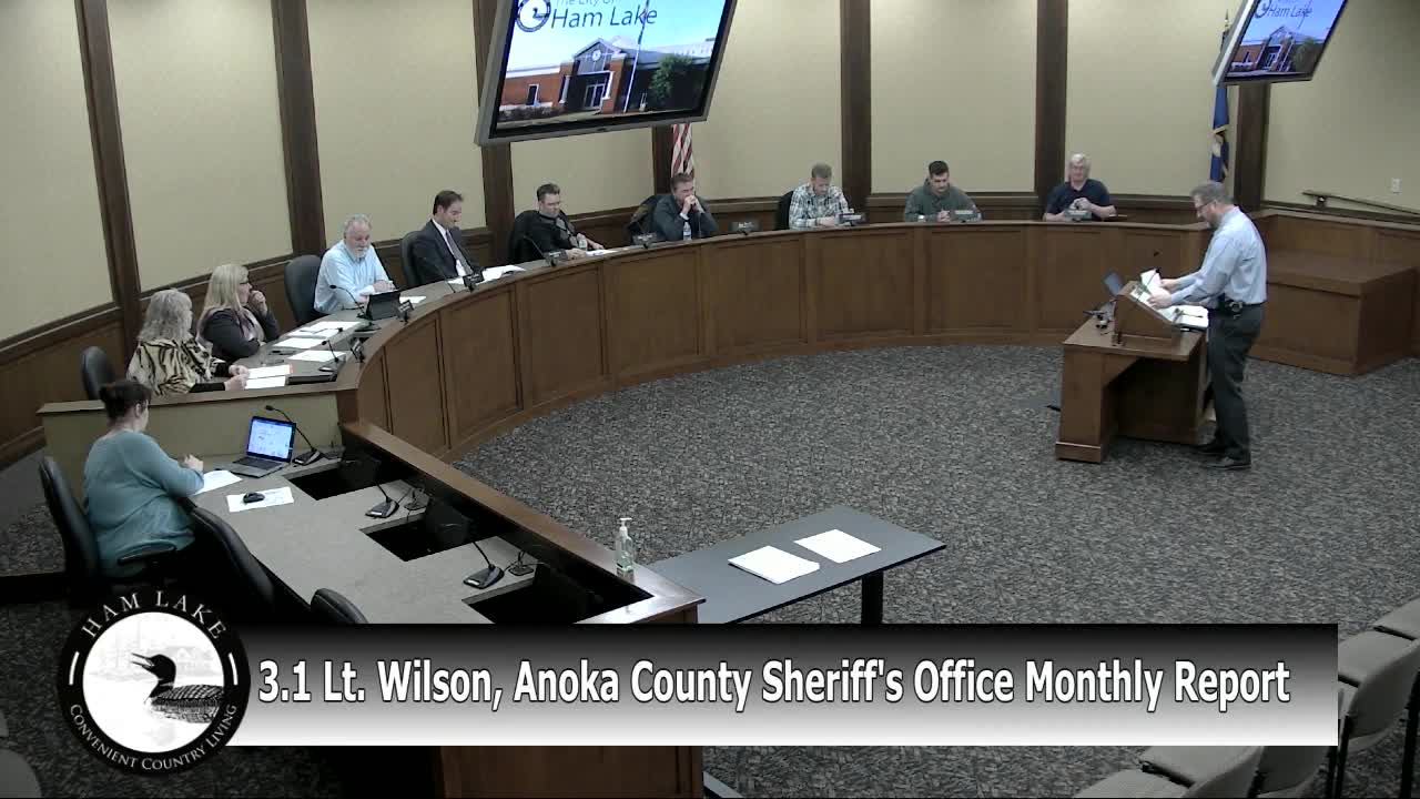 Thumbnail image for Ham Lake City Council Meeting 4/18/2022