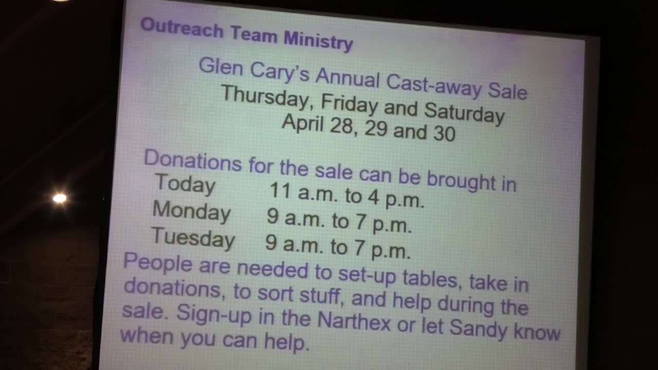 Thumbnail image for Glen Cary Lutheran Church Worship 4/24/2022